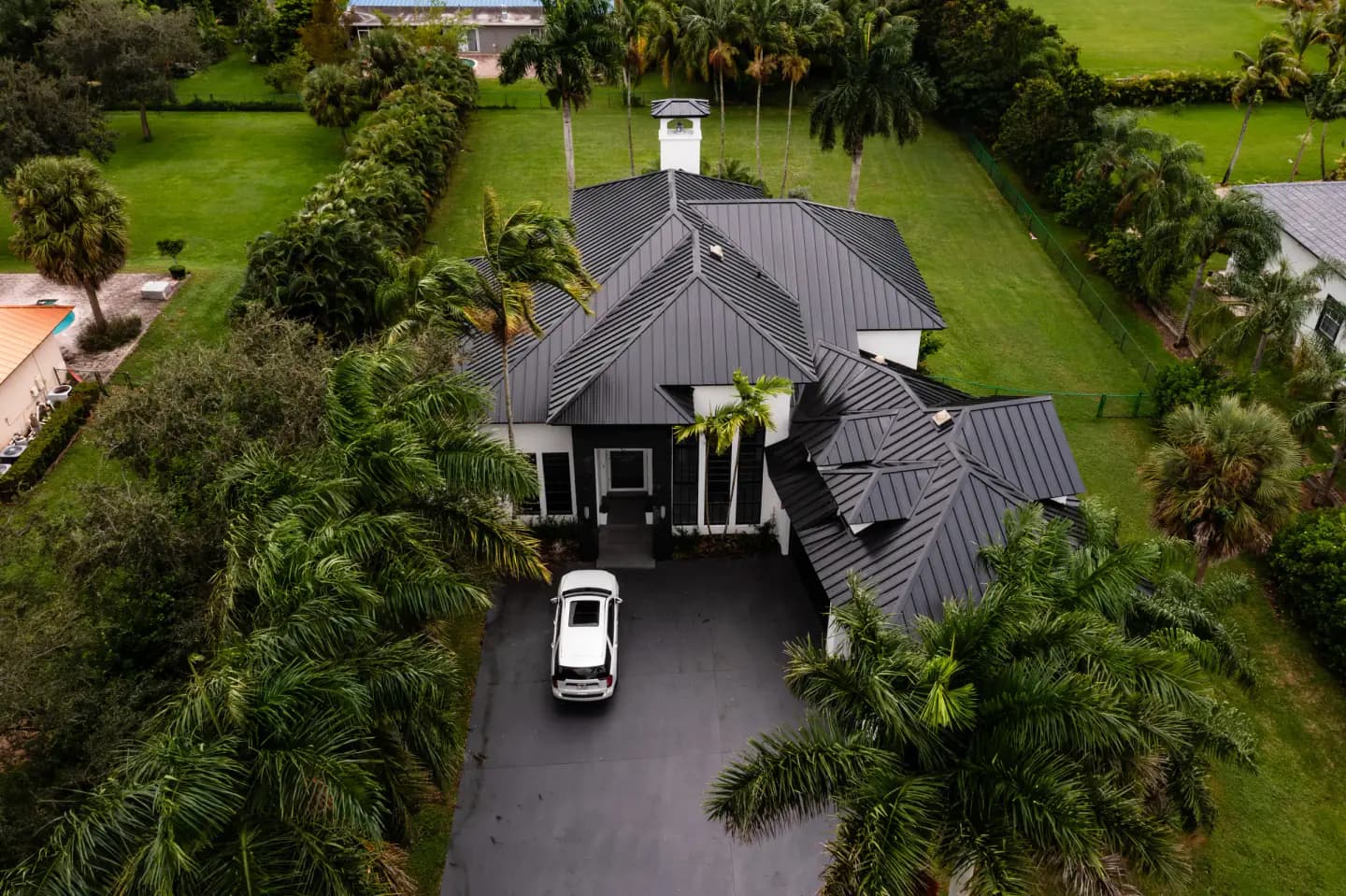 Aerial Florida roofing by All-Type Roofing Services